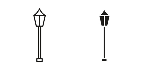 Street light icon