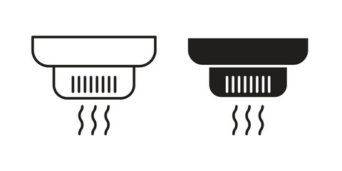 Smoke detector icon