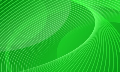 Modern Abstract Wavy Lines Background Dynamic Green and Yellow Gradient Design
