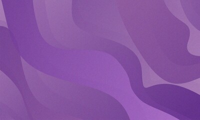 Modern Abstract Wave Background  Dynamic Purple and Lavender Flowing Shapes with Noise Effect