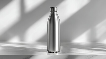 Sleek Stainless Steel Water Bottle