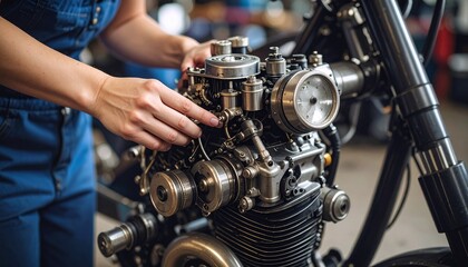 Obraz premium The night market atmosphere is full of lanterns and crowds.
