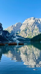 Fototapeta premium Lago di Braies 