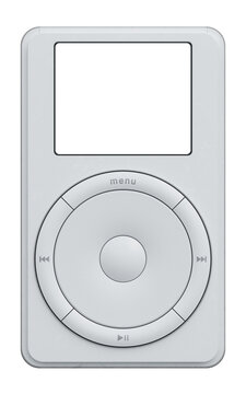 Apple iPod &ndash; MP3 Player isolated Transparent PNG - Front View 