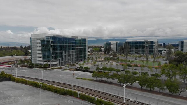 Google Cloud headquarters in Sunnyvale, California, USA. 