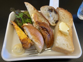 Various types of bread