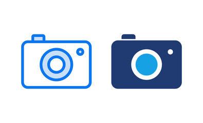 Camera icon vector illustration. photo camera sign and symbol. photography icon.