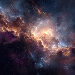 Fototapeta premium nebula in space