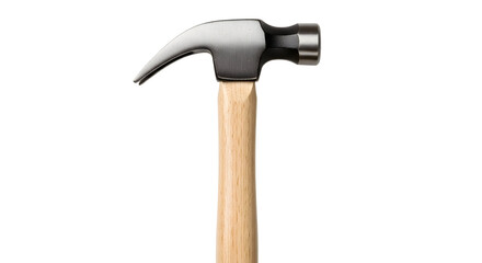 Rooftop Carpenter's Essential Tool: Isolated Claw Hammer