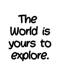 Adventure Awaits – The World Is Yours to Explore, Printable Travel Art for Nursery or Kids Room