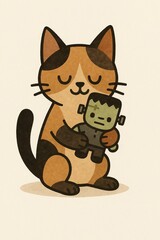 Fototapeta premium cat and mouse