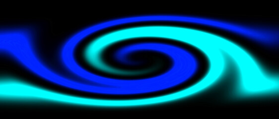 Modern glowing swirl background in vibrant blue and teal adds a dynamic touch to any design project