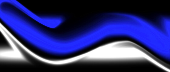 Dynamic abstract background with flowing blue and white waves creating a modern, vibrant design element