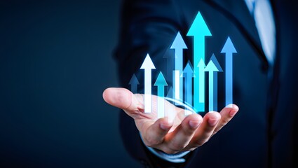 Financial management strategy for business growth.Business strategy development and growing growth plan.