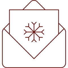 Festive Holiday Letter Vector Design