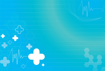 Fototapeta premium Modern medical background design, health background design, healthcare background, medical elgant background