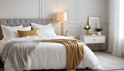 Photo interior modern design room 3d illustration