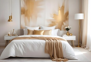 Photo interior modern design room 3d illustration