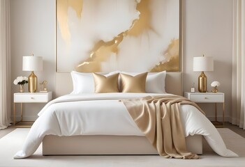 Photo interior modern design room 3d illustration