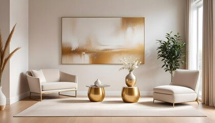 Photo interior modern design room 3d illustration