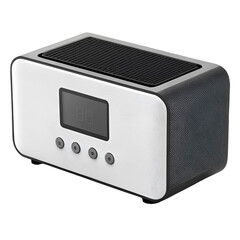 Obraz premium old radio isolated on white background