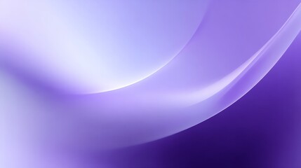 A soft purple abstract background features flowing curved lines and smooth gradient transitions, creating a modern and elegant visual effect.