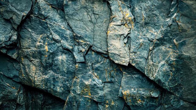 Close-up view of textured rock surface showcasing natural patterns and colors, ideal for backgrounds