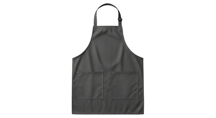 Professional Chef’s Apron Isolated on Pure White Background