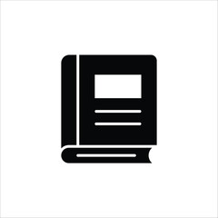Fototapeta premium book vector icon line template
