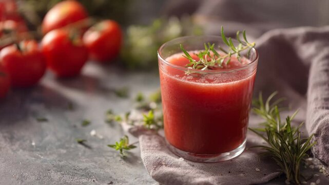 watermelon smoothie juice, tomato
