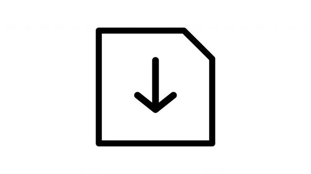 Save arrow insert motion