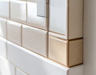 Tiled Wall Corner Detail