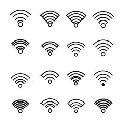 Wi-Fi Connectivity Icons