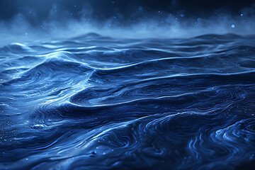 blue water surface