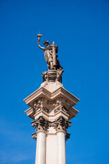 statue of the virgin mary