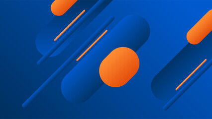 ABSTRACT BACKGROUND ELEGANT BLUE GRADIENT SMOOTH LIQUID COLORFUL DESIGN WITH DIAGONAL GEOMETRIC SHAPES VECTOR TEMPLATE GOOD FOR MODERN WEBSITE, WALLPAPER, COVER DESIGN 