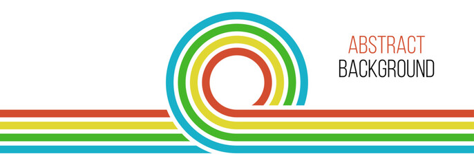 abstract sport styled vector background with symbolic stadium tracks