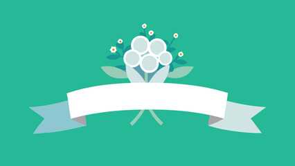 Elegant wedding invitation card with floral bouquet and bokeh background