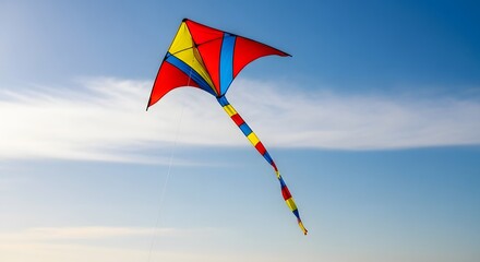 Colorful Kites in the Sky, Beach Location, Photography, Sunny Environment, Aerial View, Joyful Concept
