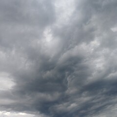 Obraz premium Dark Gray Rain Clouds in the Sky