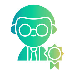 teacher Gradient icon