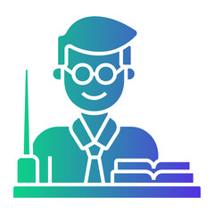 teacher Gradient icon