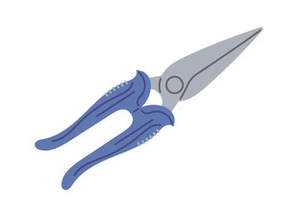 High-quality garden shears with blue handles for precise trimming and cutting tasks