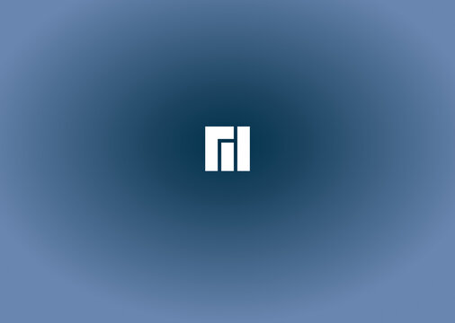 Manjaro Linux Minimalist Dark Blue Wallpaper Background
