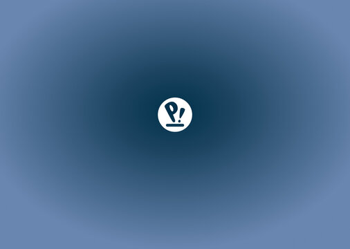 Pop OS Minimalist Dark Blue Wallpaper Background