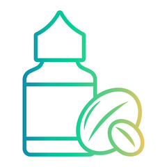 vape Line Gradient Icon