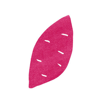 スタンプ風のさつまいものイラスト