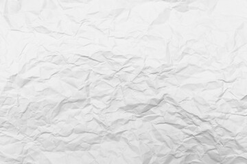 White Paper Texture background. Crumpled white paper abstract shape background with space paper recycle for text
