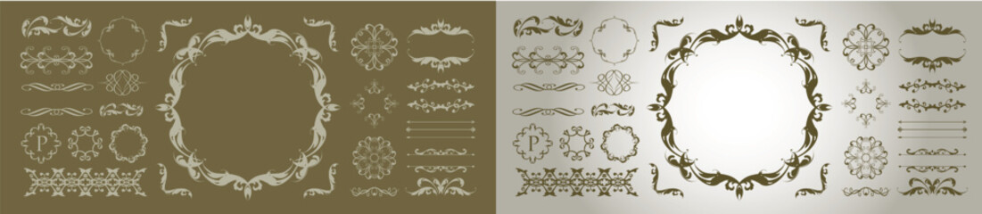 アンティークフレームデザイン