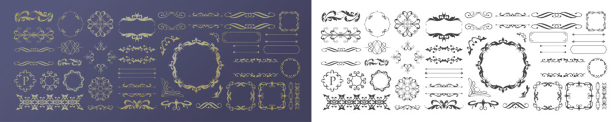 アンティークフレームデザイン